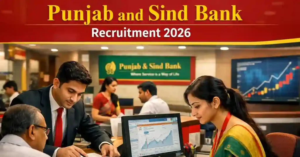 Punjab and Sind Bank Recruitment 2026 Featured image on SarkaariNokari com